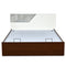 Asta Prime Bed with Semi Hydraulic Storage (Walnut)