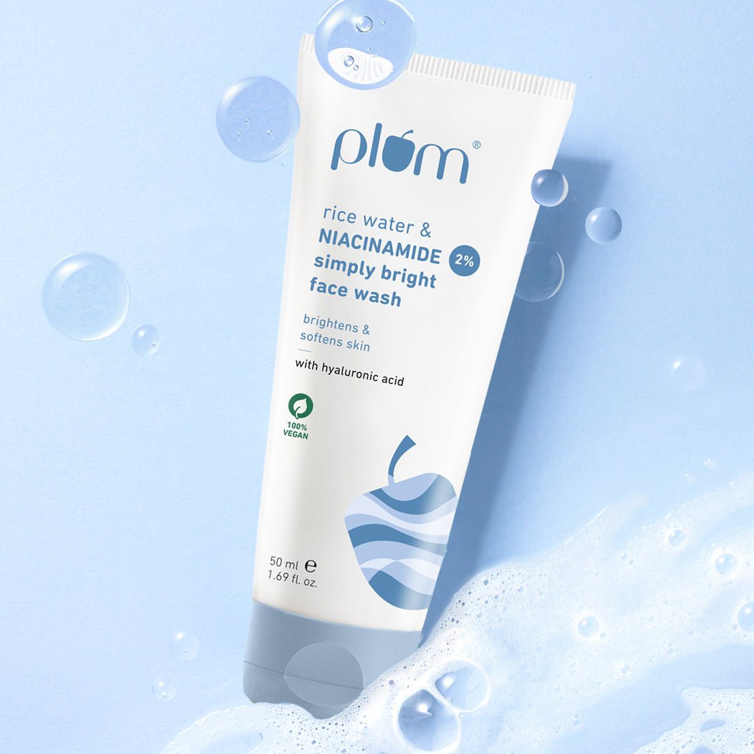 2% Niacinamide & Rice Water Simply Bright Face Wash (50 ml)