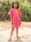 Carol Organic Cotton Block Printed Kaftan For Kids
