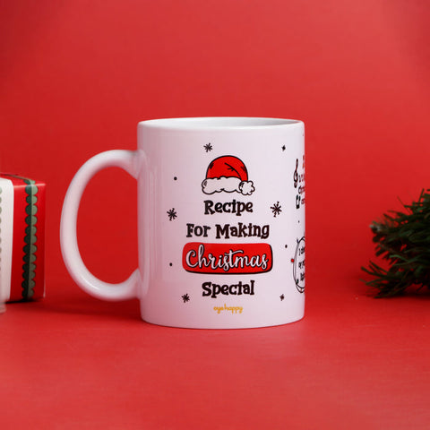 Christmas Recipe Mug