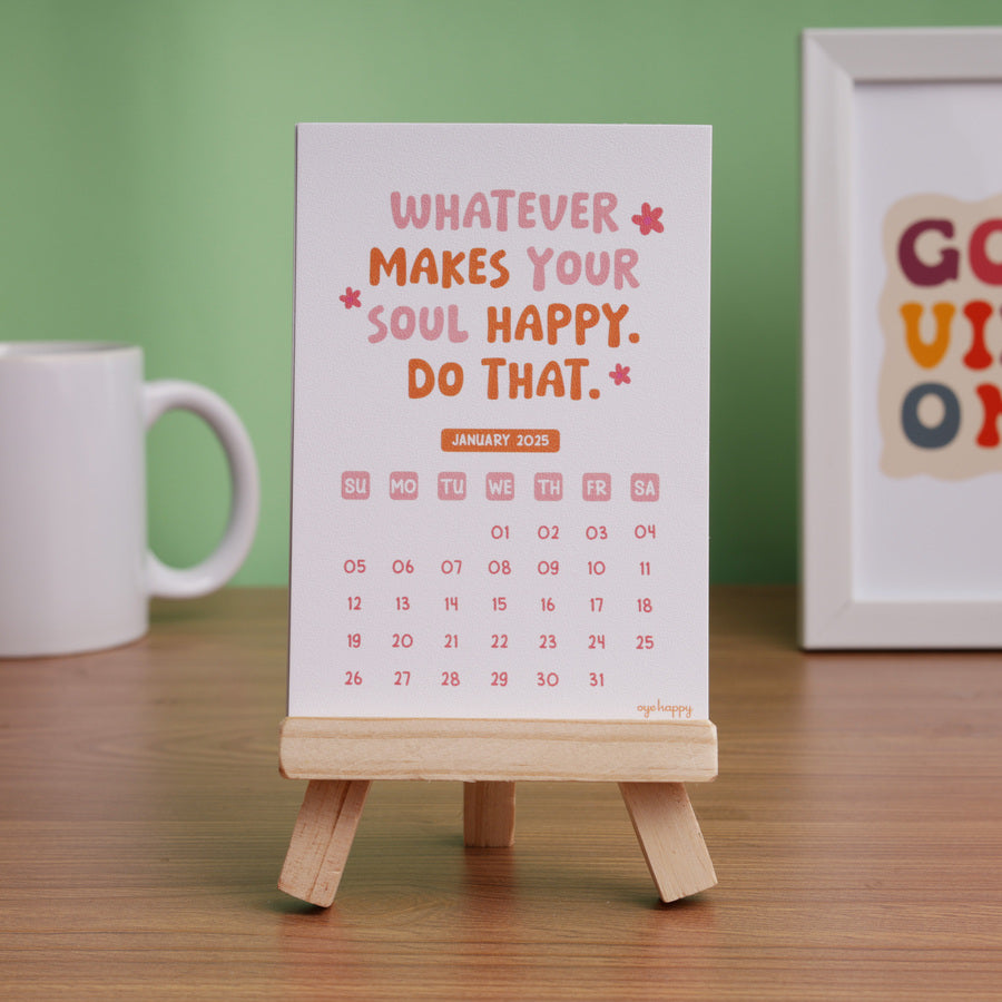 Positive Vibes Calendar - Set of 2