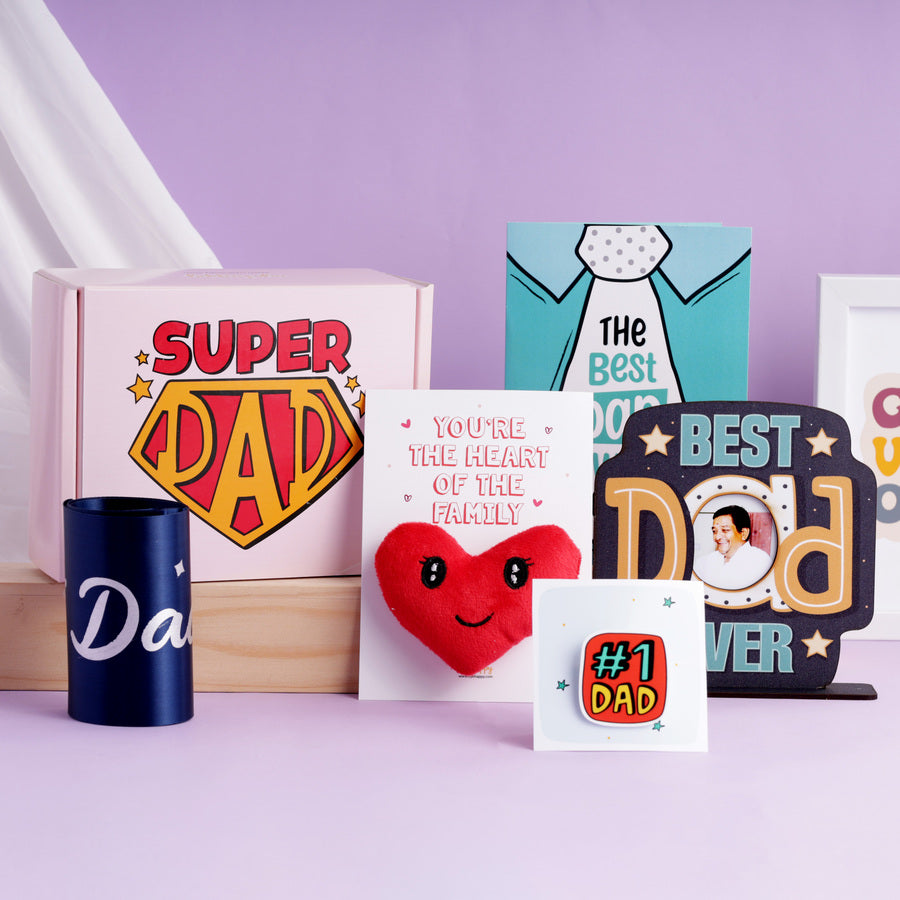 Super Dad  Hamper- Custom Edition