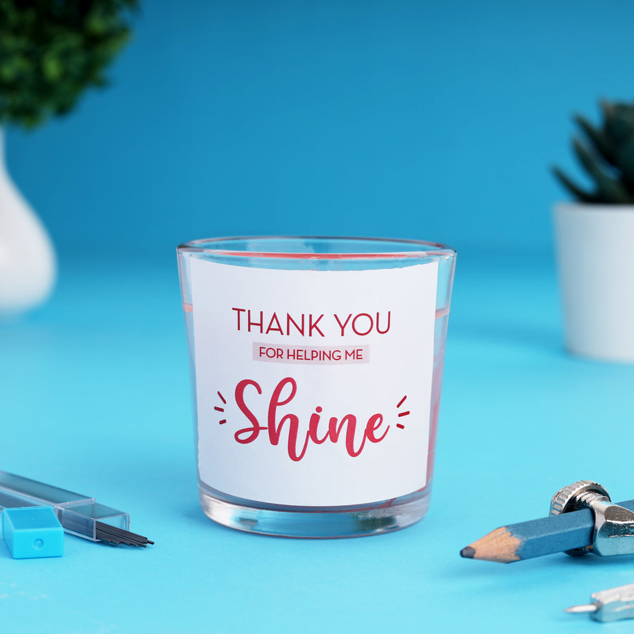 Thank You Teacher Candle (Set of 3)
