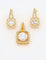 Zirconia Fancy Pendant Set