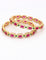 Designer Zircon Gold Plated Bangles ZBGL10937