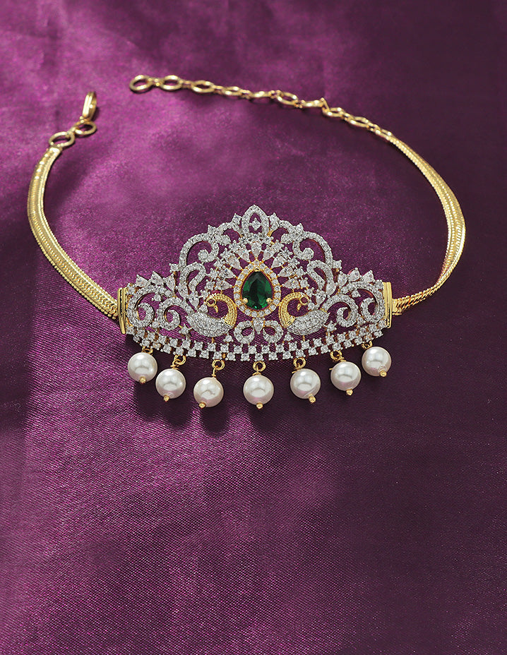 Designer Zirconia Chain Bajuband