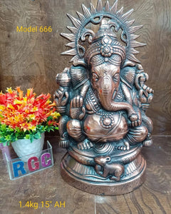 Gun metal Ganesh Model 666