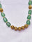 Designer Monalisa Light Green Beads Mala