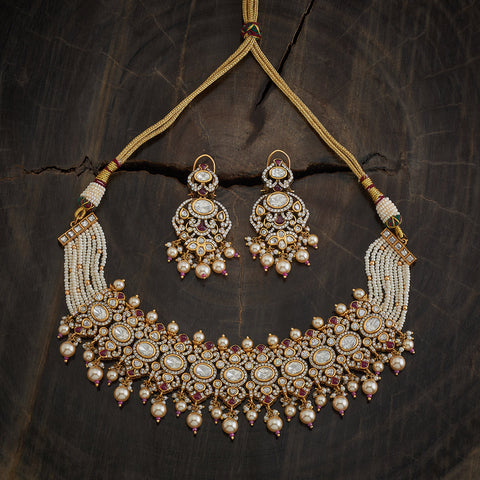 Kundan Necklace 176784