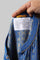 Blue Band Collar Embellished kurta