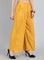 Yellow Tailored Volume Pants