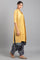 Yellow Mock Layered kurta