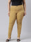 Women Solid Mustard Super Stretch Jeggings