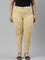 Women Solid Golden Yellow Super Stretch Jeggings