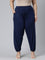 Women Solid Navy Harem Pants