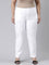 Women White Chinos Trousers