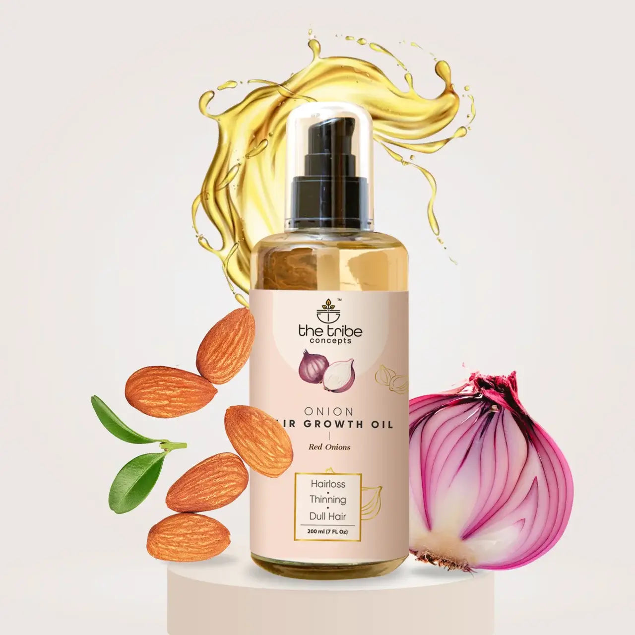 Onion Hair Growth Oil - Proven Intensive Hair Regrowth