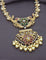 Zirconia Gold Victorian Necklace Set