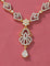Designer GJ Polish Zirconia Necklace Set