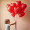 Red Heart Balloons