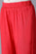 Coral Red Parallel Pants