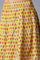 Yellow Bomber Jacket-Kalidar Skirt Set