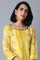 Yellow Straight kurta