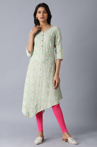 Light Green Printed kurta