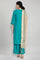 Blue Embroidered kurta Palazzos Dupatta Set