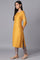 Mustard Yellow kurta with Embroidery