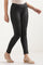 Black Solid Skinny Fit Tights With Elasticated Waist