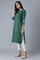 ELM Green Striped kurta