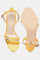 Mustard Textured Almond Toe Stiletto-Wbristol