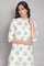 Ecru All-Over Floral Print kurta