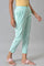 Blue Ankle Length Aurelia Trousers