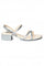 Aurelia Solid Silver Square Block Heel