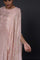 Light Pink Dupatta Drape Dress