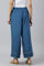 Persian Blue Straight Parallel Pants