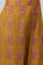 Yellow Glitter Printed Kurta And Pants Set