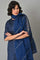 Blue Bandhani Printed kurta With Bandhani Pants And Organza Dupatta