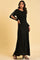 Black Full Length Embellished Dress