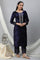 Blue Velvet Embellished Kurta & Palazzo Set