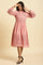 Pink Schiffli Western Shirt Dress