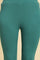 Teal Cotton Jersey Lycra Tights