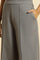 Grey Pin Tuck Trouser Pants