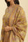 Yellow Floral Printed Short Flared Kurta, Sharara And Dupatta Set