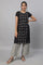 Black Embroidered kurta & Palazzo Set