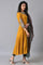 Yellow Anarkali kurta Set