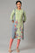 Green Print Mix Summer kurta