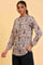 Ecru Floral Printed Top